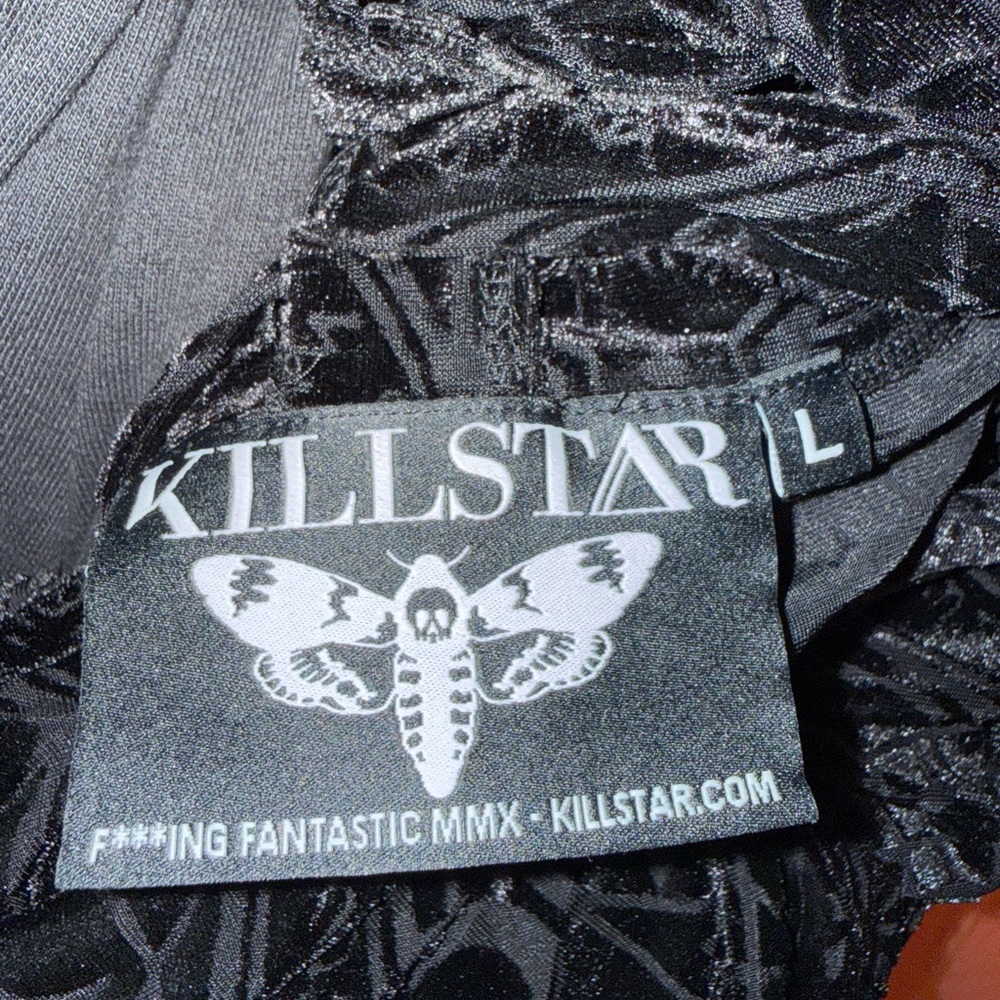 Killstar sz L mesh pentagram dress - Picture 7 of 8